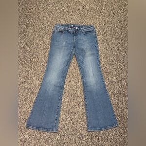 Juniors Women's Blue Jeans size 9 flare, candies brand‎